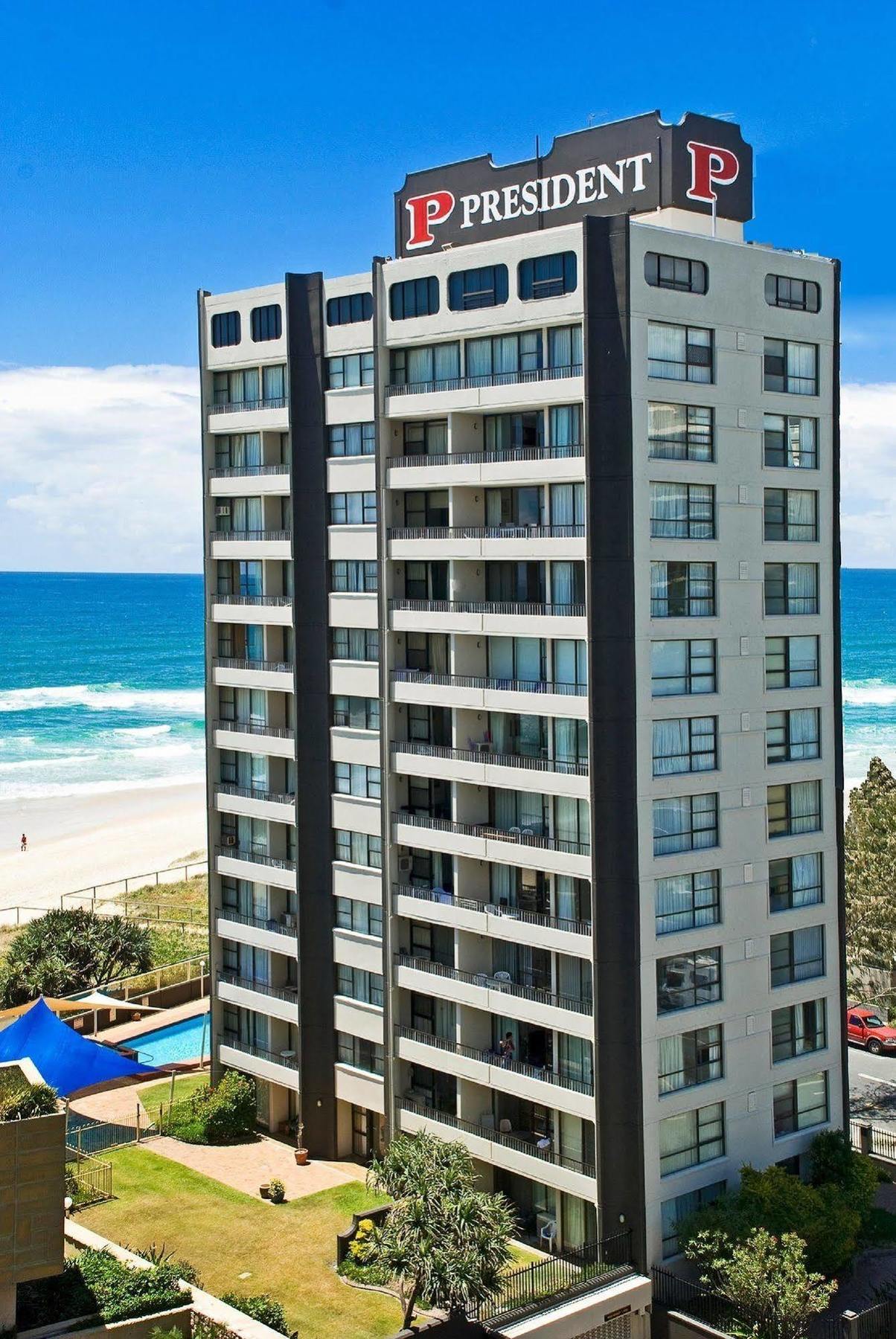 President Holiday Apartments - Absolute Beachfront Голд-Кост Екстер'єр фото